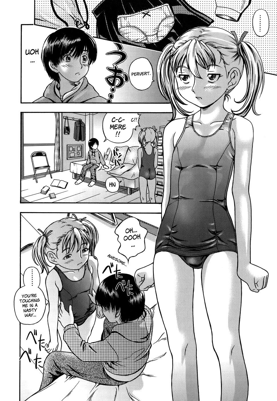 Hentai Manga Comic-Love Me Do-Chapter 6-Aki-Chan,Taa-kun And The School Swimsuit-6